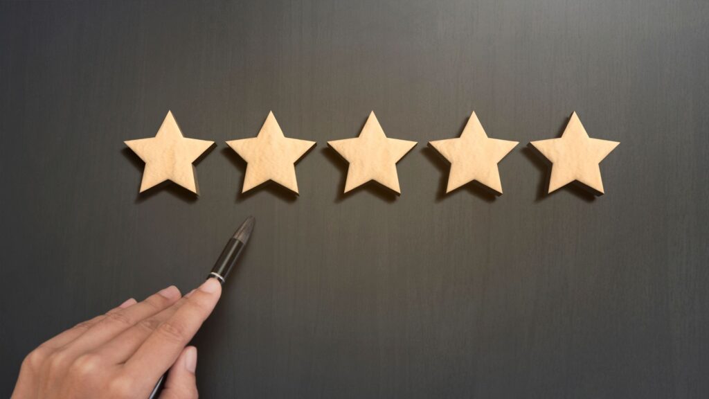 5 Star Review For Excellent Customer Service