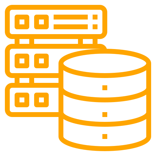 A small graphic showing a database.